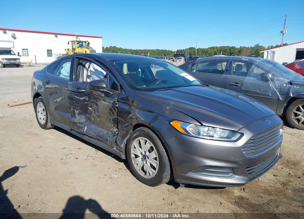 2014 FORD FUSION S VIN: 1FA6P0G75E5370062