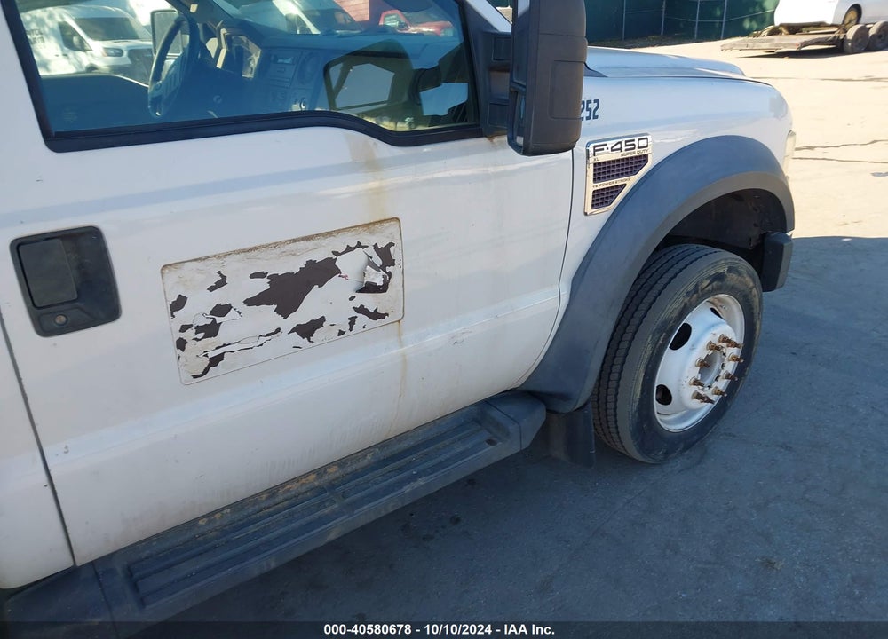 2008 FORD F-450 CHASSIS XL/XLT VIN: 1FDXF46R78EA57610