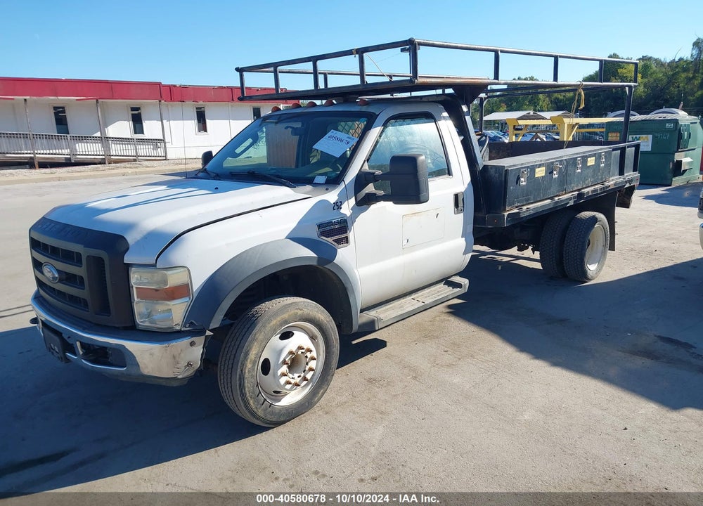 2008 FORD F-450 CHASSIS XL/XLT VIN: 1FDXF46R78EA57610