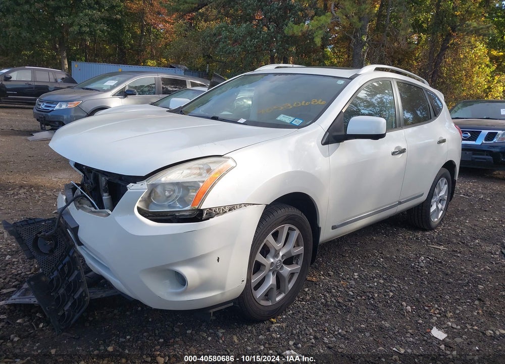 2012 NISSAN ROGUE SV W/SL PKG VIN: JN8AS5MV3CW403042