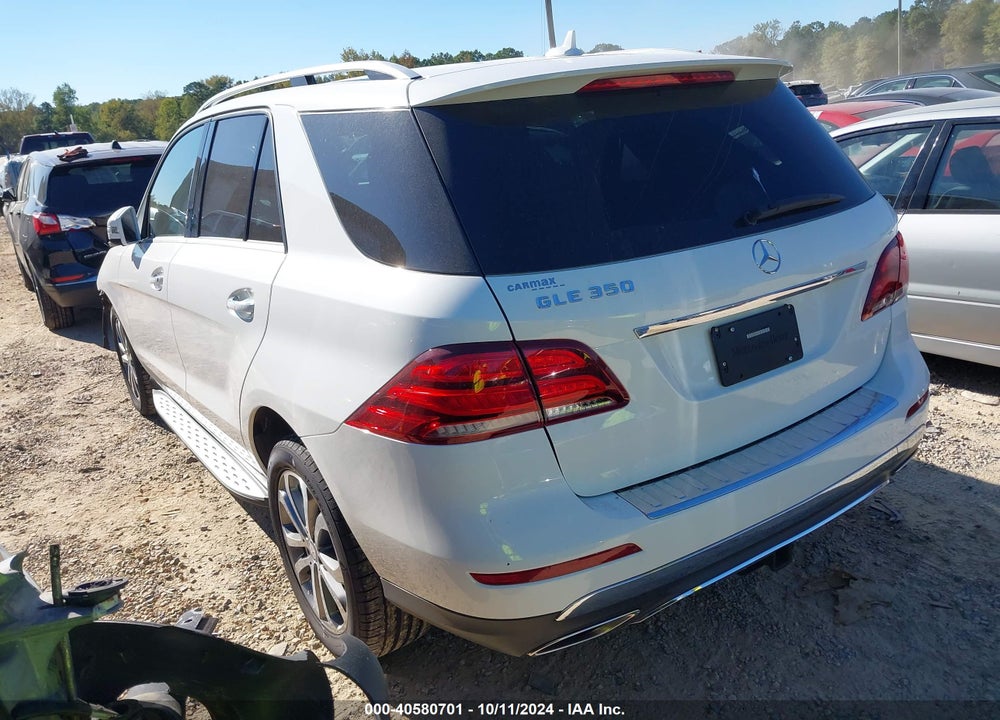 2016 MERCEDES-BENZ GLE 350 VIN: 4JGDA5JB4GA791337