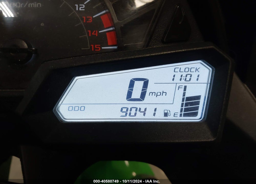 2013 KAWASAKI EX300 A VIN: JKAEX8A1XDDA00672