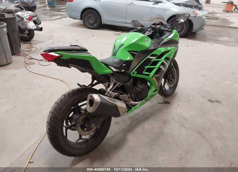 2013 KAWASAKI EX300 A VIN: JKAEX8A1XDDA00672