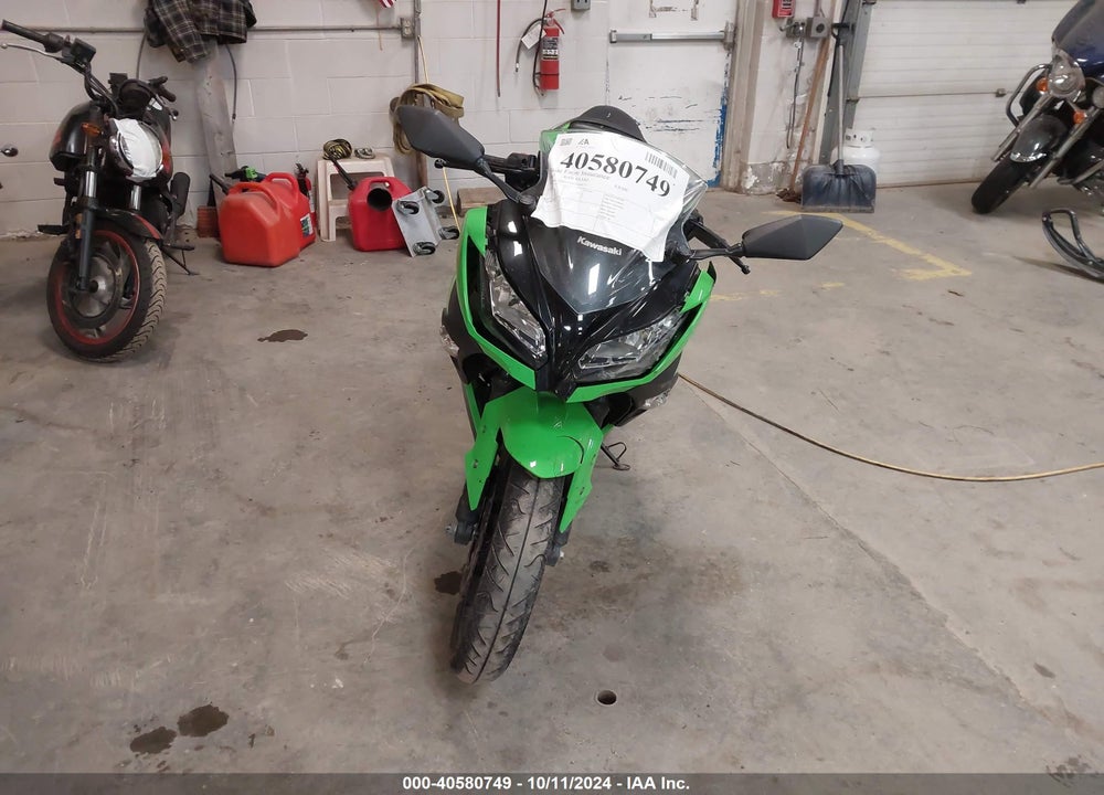 2013 KAWASAKI EX300 A VIN: JKAEX8A1XDDA00672