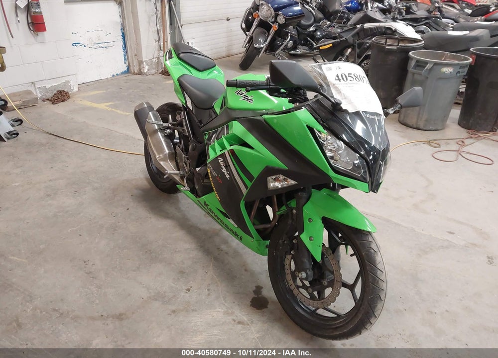 2013 KAWASAKI EX300 A VIN: JKAEX8A1XDDA00672