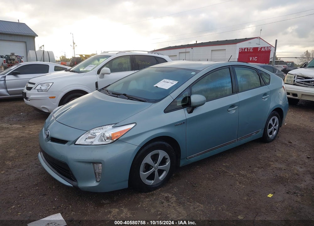2015 TOYOTA PRIUS VIN: JTDKN3DU9F1892261