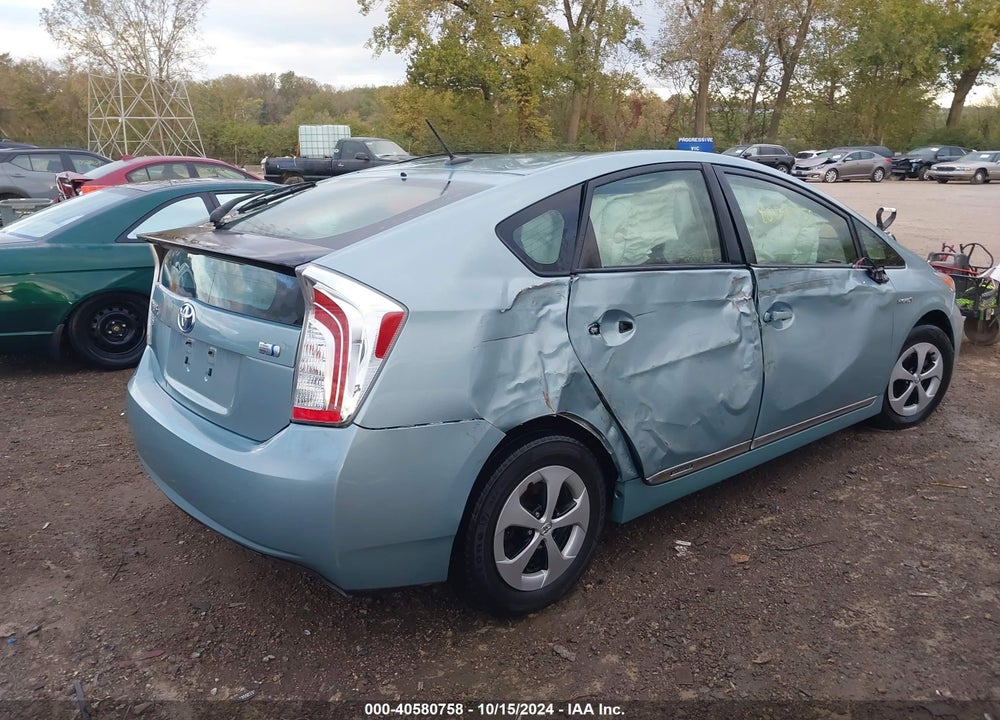 2015 TOYOTA PRIUS VIN: JTDKN3DU9F1892261