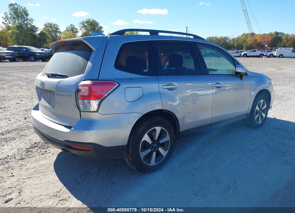 2018 SUBARU FORESTER 2.5I PREMIUM VIN: JF2SJAGCXJH581393