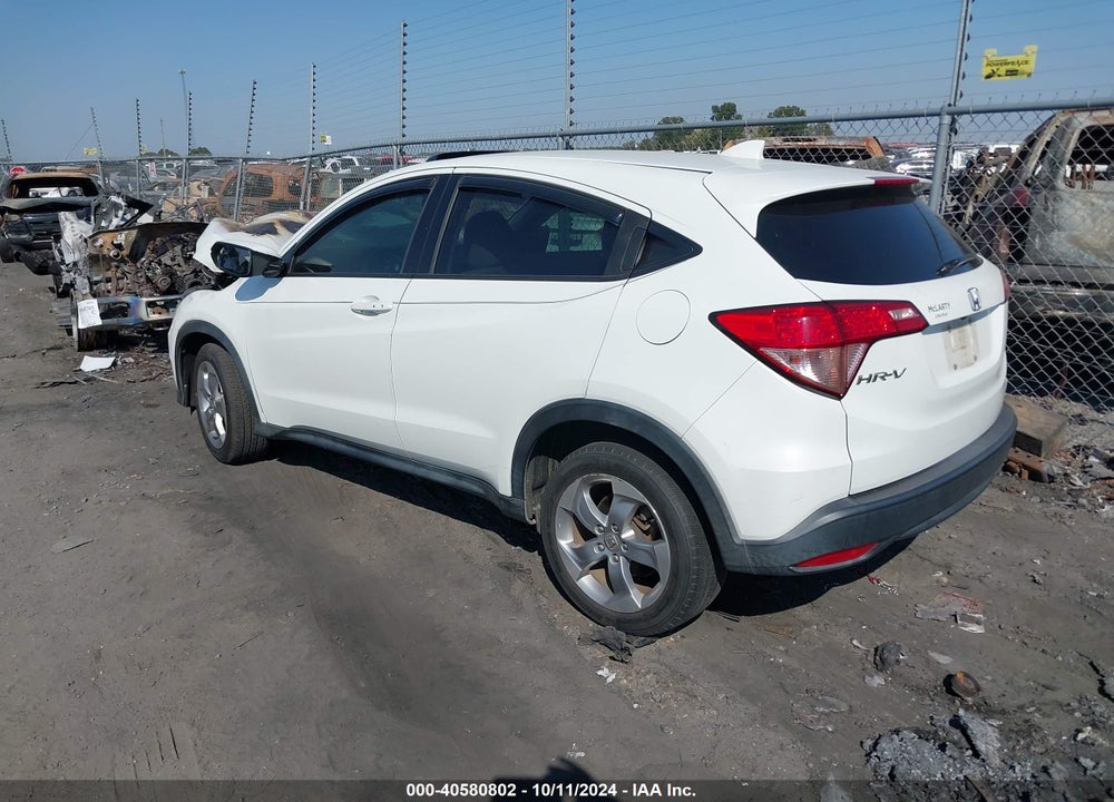 2016 HONDA HR-V EX VIN: 3CZRU6H50GM760025
