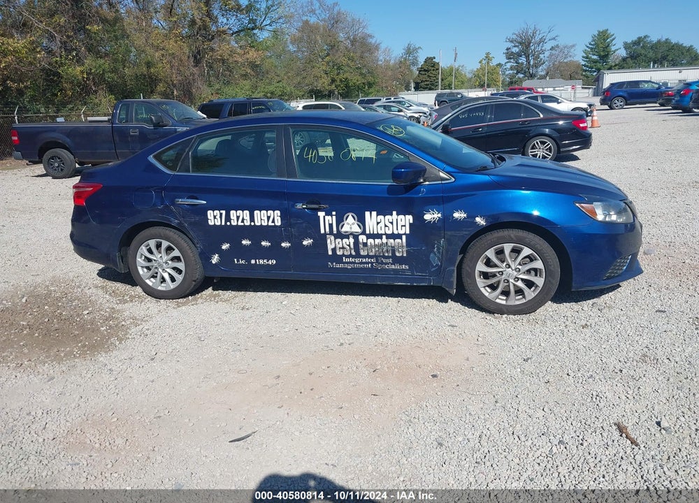 2018 NISSAN SENTRA SV VIN: 3N1AB7AP2JY215652