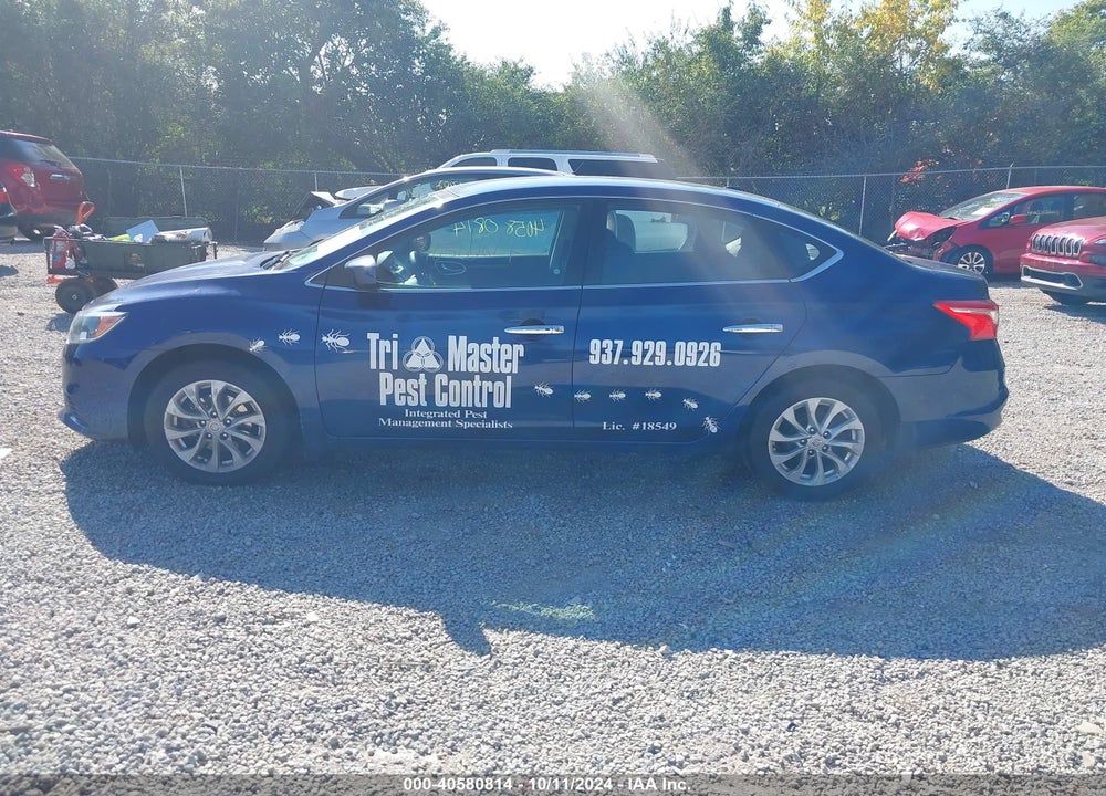 2018 NISSAN SENTRA SV VIN: 3N1AB7AP2JY215652