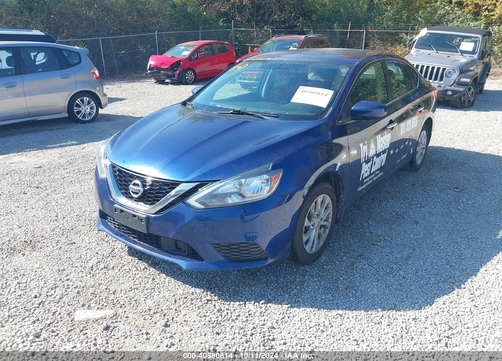 2018 NISSAN SENTRA SV VIN: 3N1AB7AP2JY215652