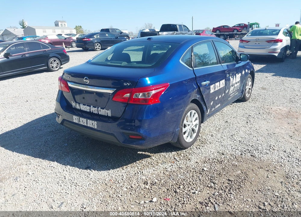 2018 NISSAN SENTRA SV VIN: 3N1AB7AP2JY215652
