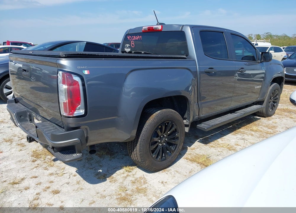 2021 GMC CANYON 2WD SHORT BOX ELEVATION STANDARD VIN: 1GTG5BEN1M1110832