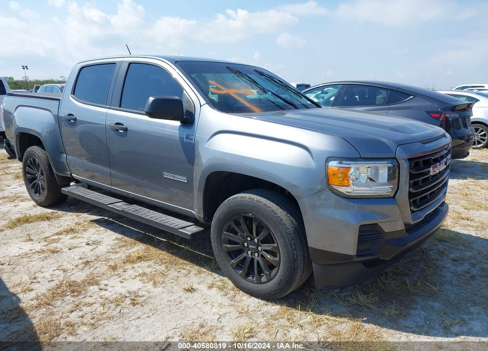 2021 GMC CANYON 2WD SHORT BOX ELEVATION STANDARD VIN: 1GTG5BEN1M1110832