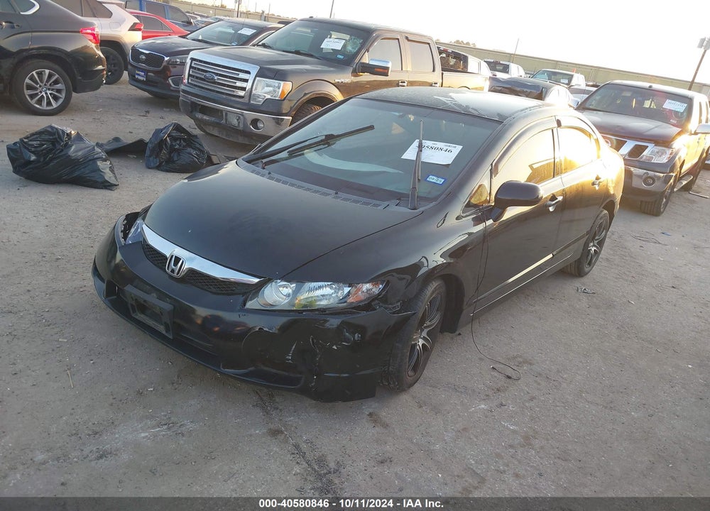 2010 HONDA CIVIC LX VIN: 2HGFA1F59AH547430