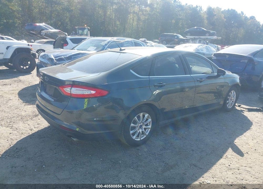 2015 FORD FUSION S VIN: 3FA6P0G71FR117691