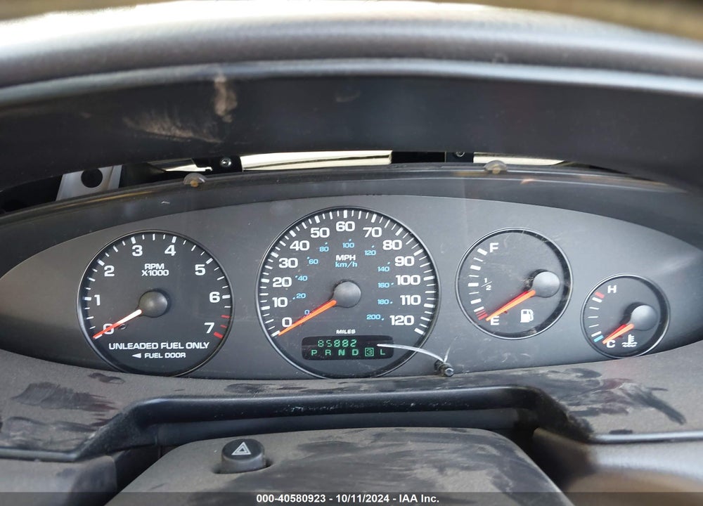 2000 CHRYSLER SEBRING JXI VIN: 3C3EL55H8YT265678