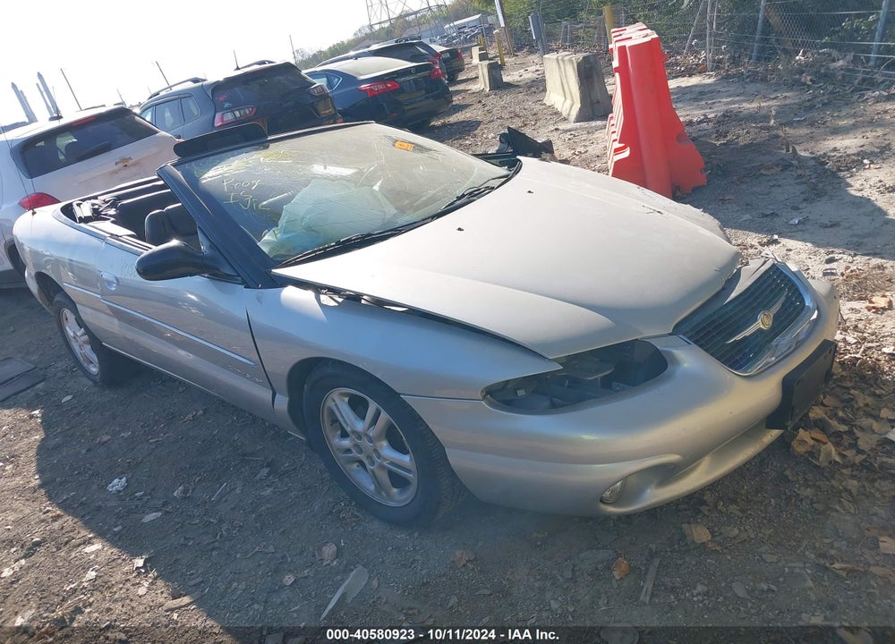 2000 CHRYSLER SEBRING JXI VIN: 3C3EL55H8YT265678