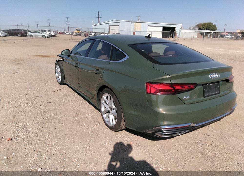 2024 AUDI A5 SPORTBACK PREMIUM PLUS 45 TFSI QUATTRO S TRONIC VIN: WAUFACF55RA029543