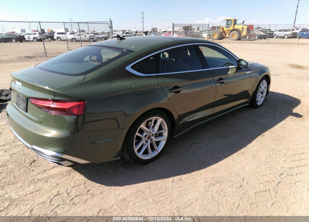 2024 AUDI A5 SPORTBACK PREMIUM PLUS 45 TFSI QUATTRO S TRONIC VIN: WAUFACF55RA029543