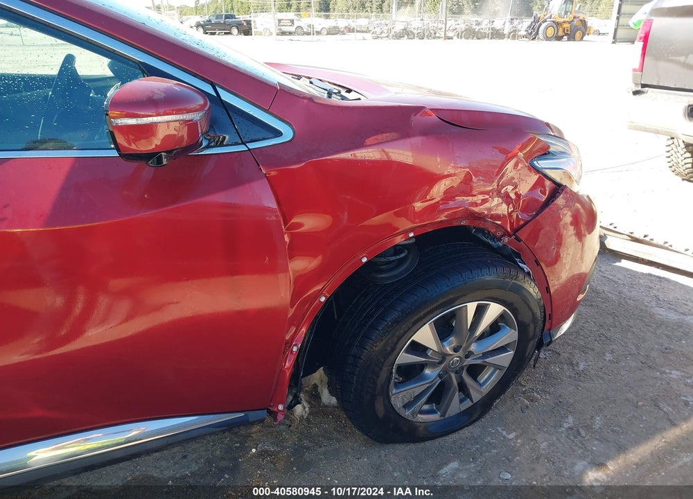 2015 NISSAN MURANO SL VIN: 5N1AZ2MG2FN245788