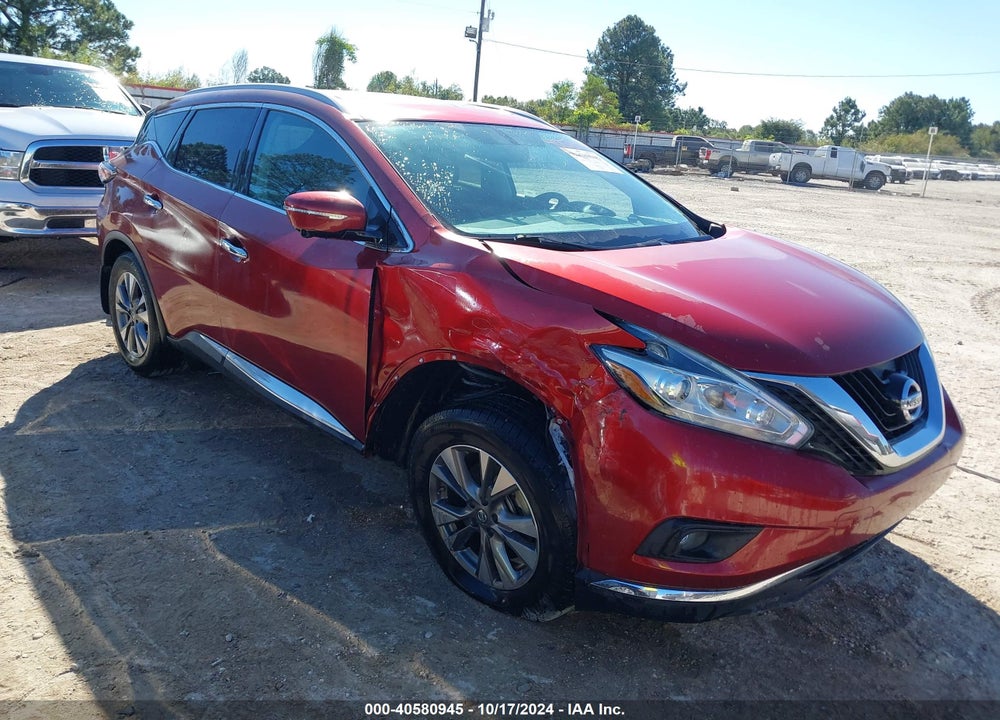 2015 NISSAN MURANO SL VIN: 5N1AZ2MG2FN245788