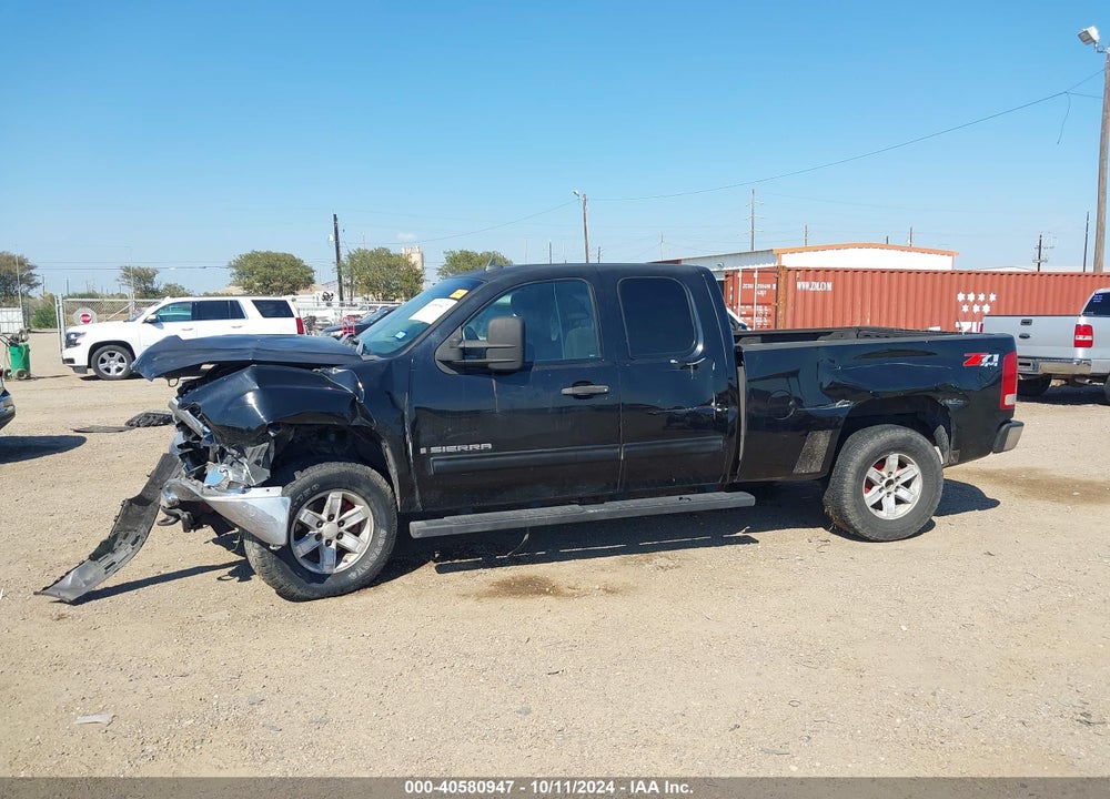 2007 GMC SIERRA 1500 SLE1 VIN: 1GTEK19J07Z514017
