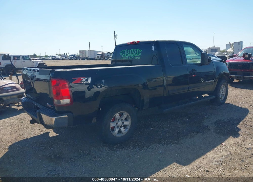 2007 GMC SIERRA 1500 SLE1 VIN: 1GTEK19J07Z514017