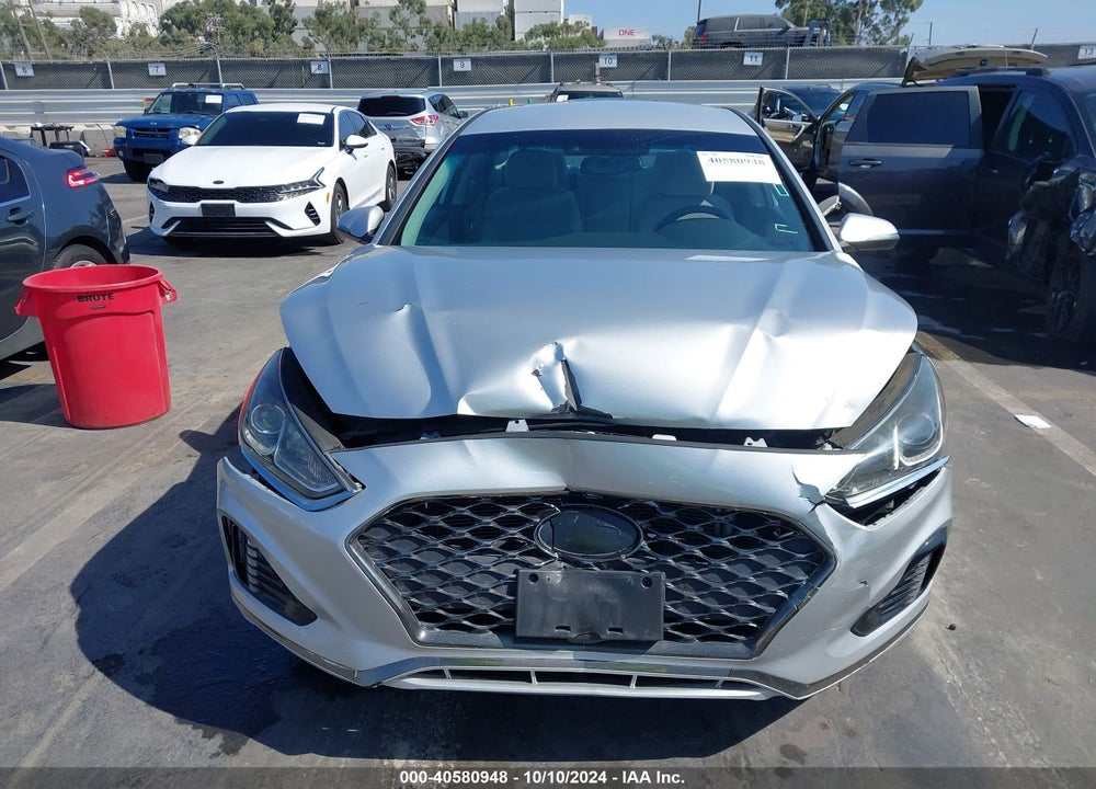 2019 HYUNDAI SONATA SEL VIN: 5NPE34AF0KH735851