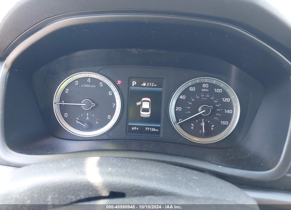 2019 HYUNDAI SONATA SEL VIN: 5NPE34AF0KH735851