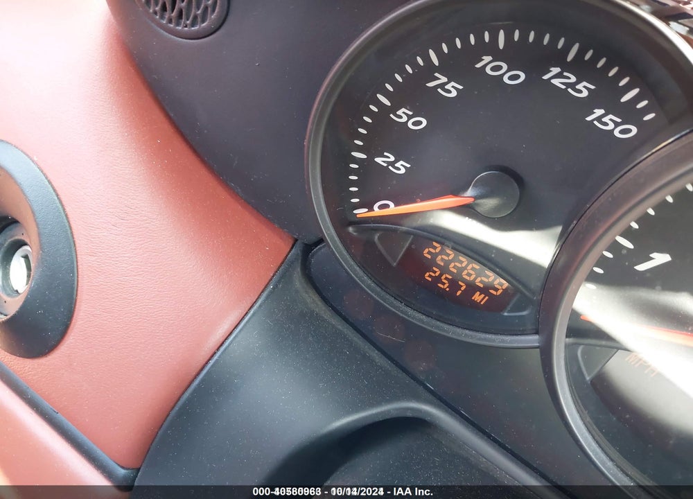 2000 PORSCHE BOXSTER VIN: WP0CA2989YU628240
