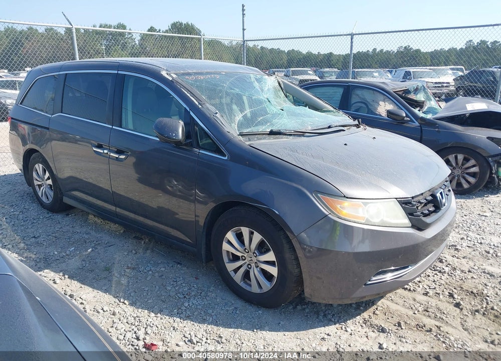 2015 HONDA ODYSSEY EX-L VIN: 5FNRL5H60FB050301