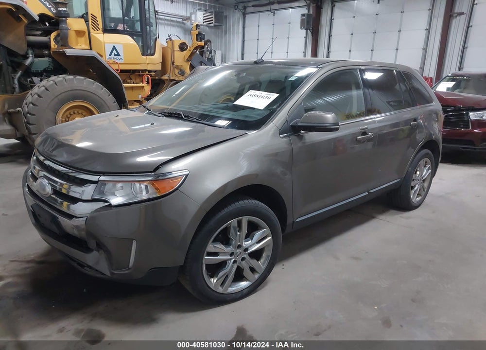 2012 FORD EDGE LIMITED VIN: 2FMDK4KC0CBA92283