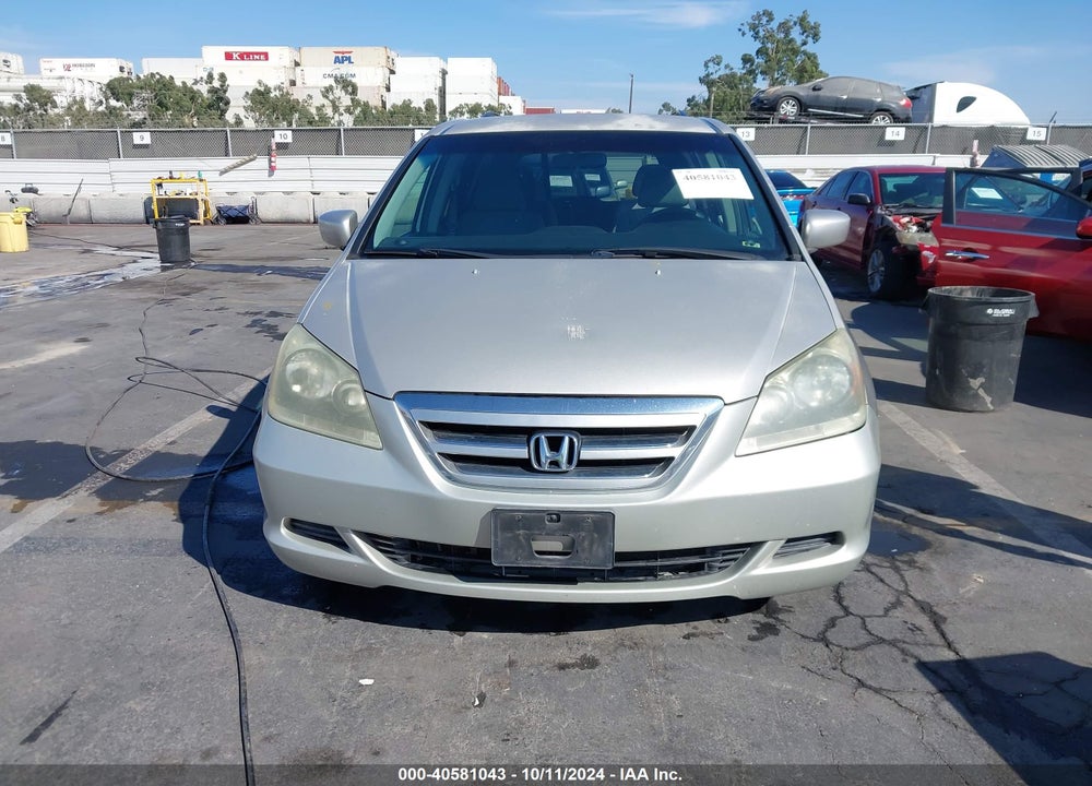 2006 HONDA ODYSSEY EX VIN: 5FNRL38406B043903