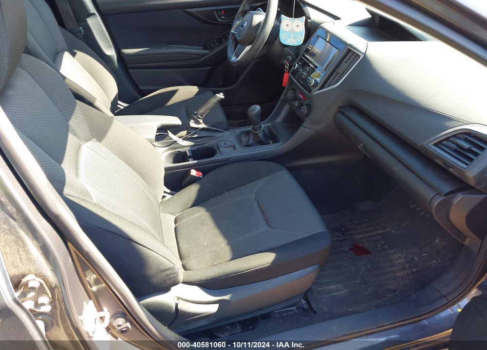 2019 SUBARU IMPREZA 2.0I VIN: 4S3GTAA68K1760205