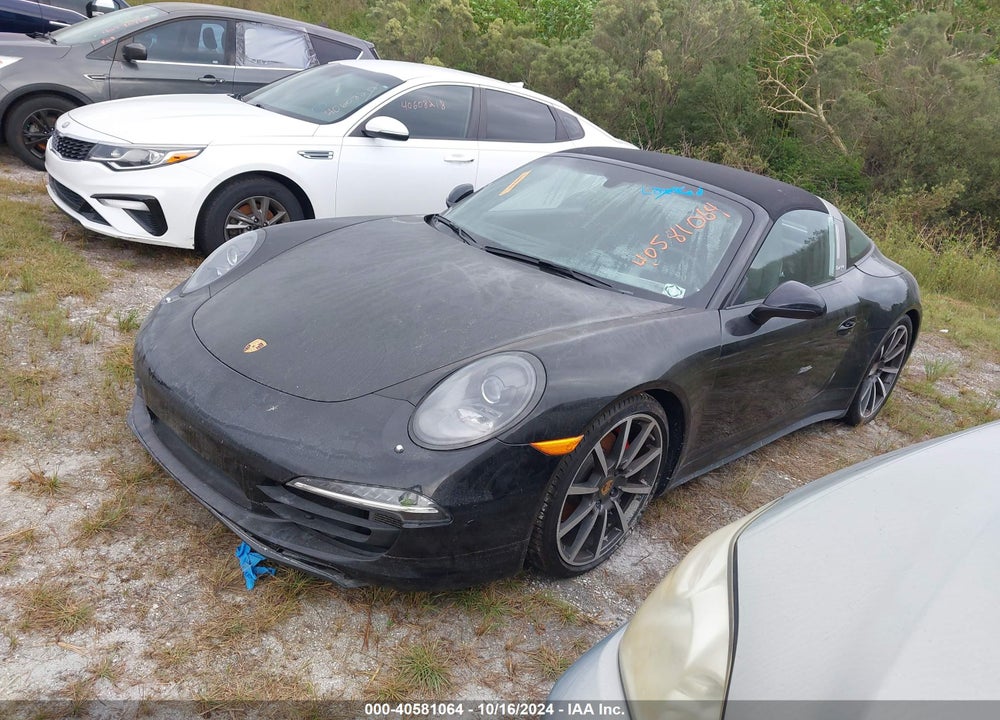 2015 PORSCHE 911 TARGA 4S VIN: WP0BB2A99FS135146