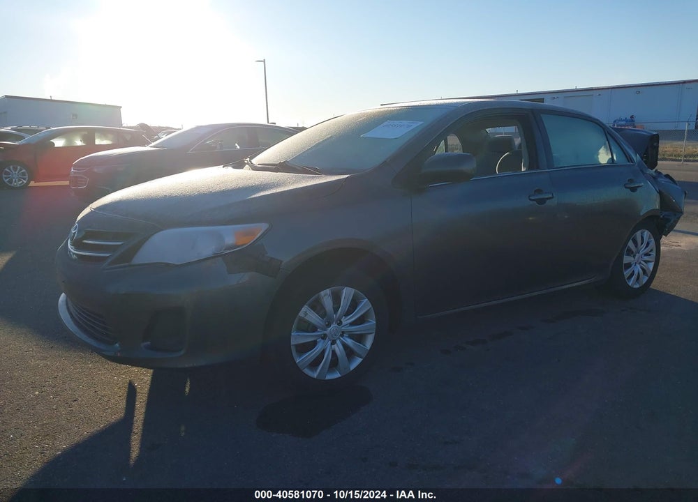 2013 TOYOTA COROLLA LE VIN: 2T1BU4EE8DC108094
