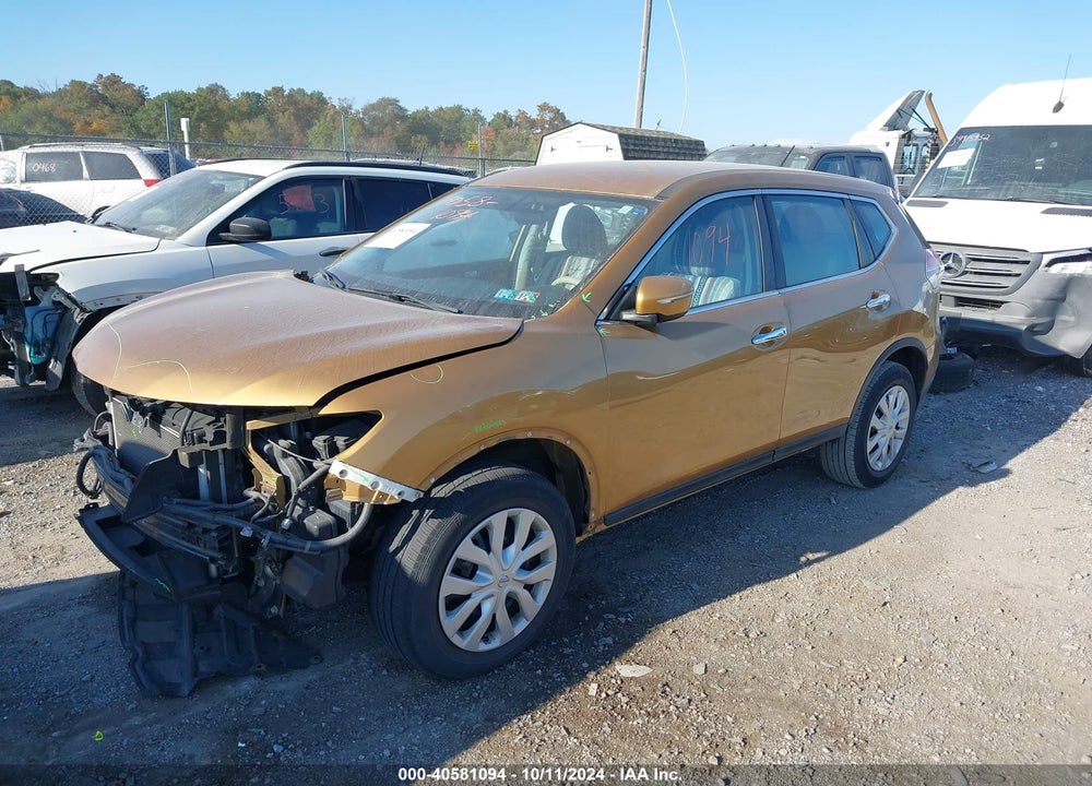 2014 NISSAN ROGUE S VIN: 5N1AT2MV9EC788680