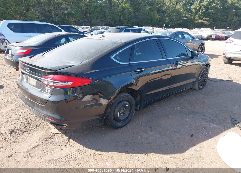 2018 FORD FUSION VIN: 3FA6P0D98JR168734