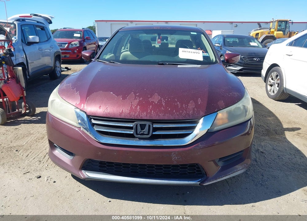 2013 HONDA ACCORD LX VIN: 1HGCR2F35DA029186