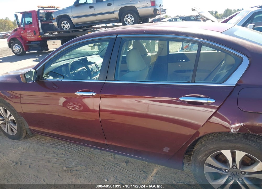 2013 HONDA ACCORD LX VIN: 1HGCR2F35DA029186