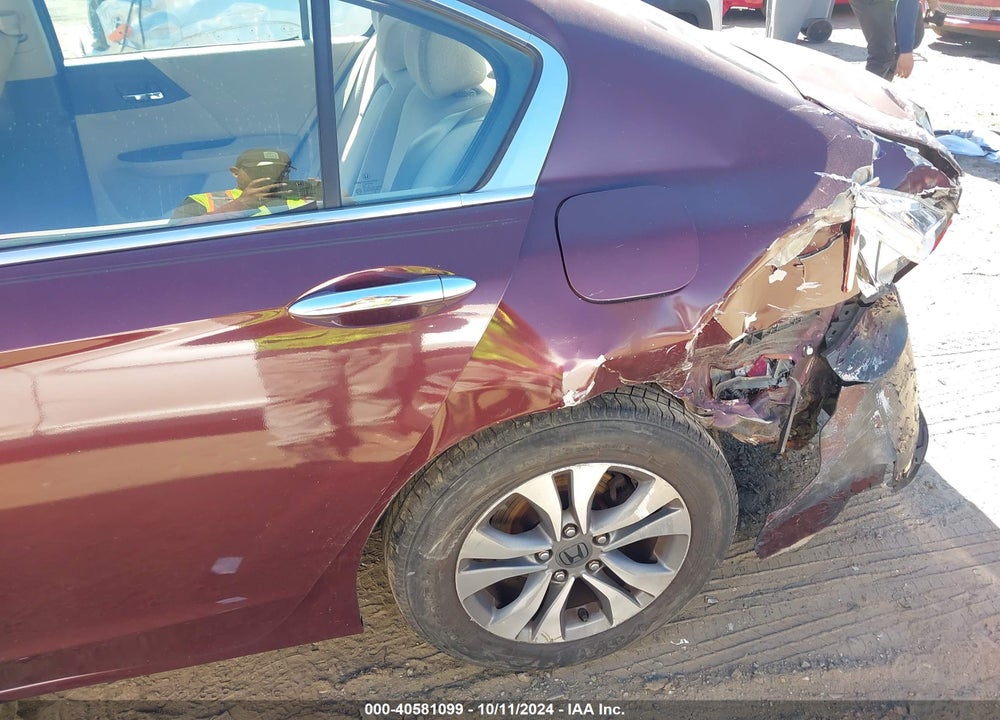 2013 HONDA ACCORD LX VIN: 1HGCR2F35DA029186