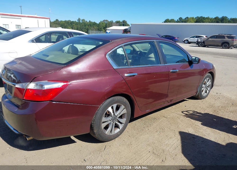2013 HONDA ACCORD LX VIN: 1HGCR2F35DA029186