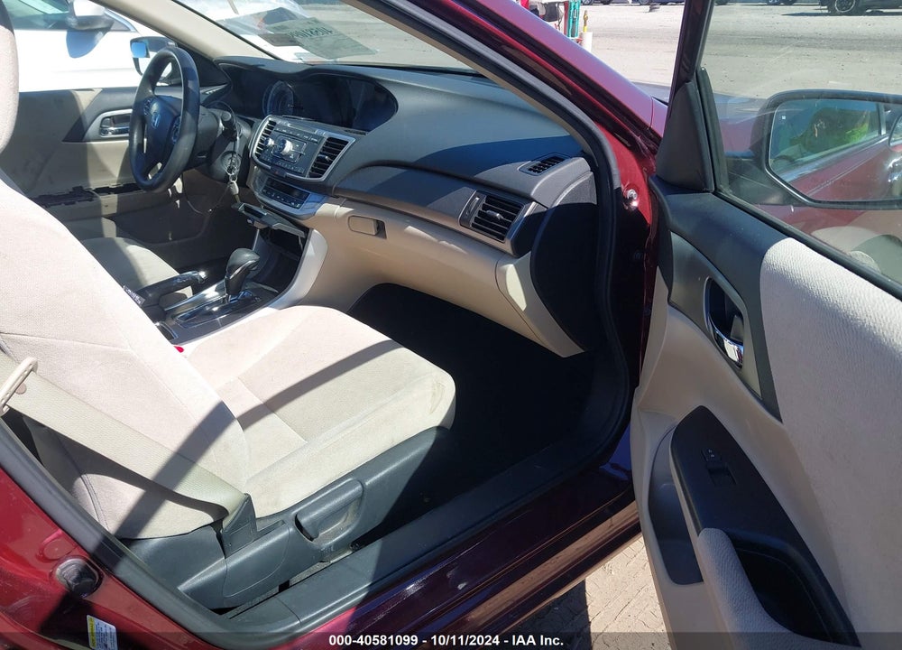 2013 HONDA ACCORD LX VIN: 1HGCR2F35DA029186