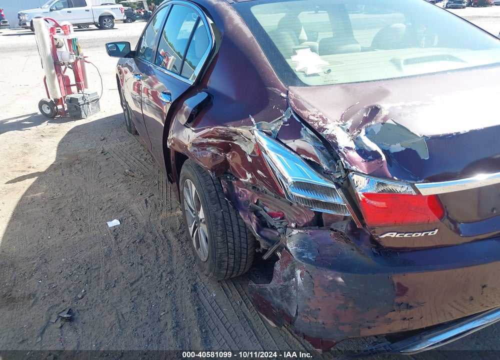 2013 HONDA ACCORD LX VIN: 1HGCR2F35DA029186