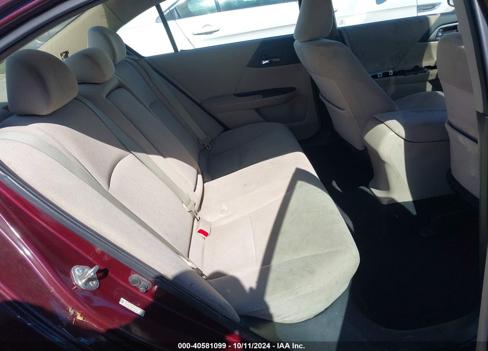 2013 HONDA ACCORD LX VIN: 1HGCR2F35DA029186