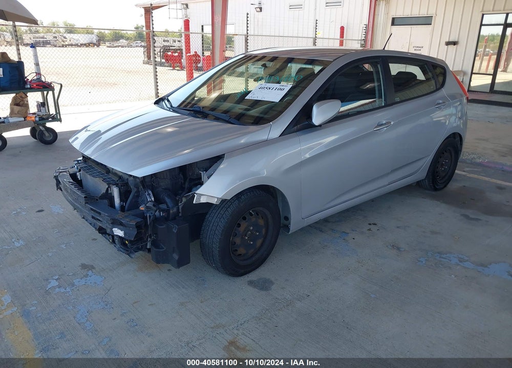 2014 HYUNDAI ACCENT GS VIN: KMHCT5AE1EU166003