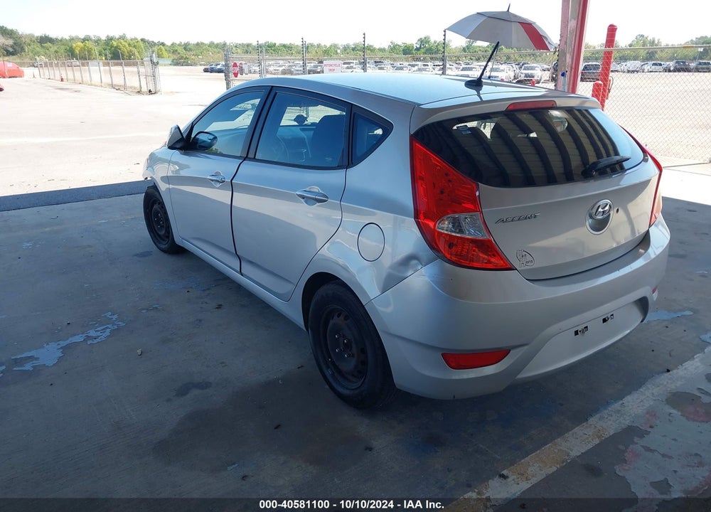 2014 HYUNDAI ACCENT GS VIN: KMHCT5AE1EU166003