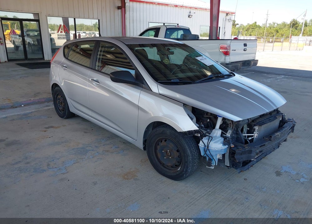2014 HYUNDAI ACCENT GS VIN: KMHCT5AE1EU166003